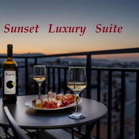 Sunset Luxury Suite - Rooftop Apartment In The City Center Iraklio Exteriér fotografie